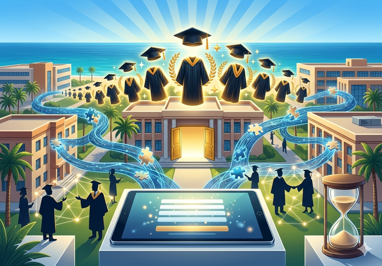 Matrouh University announces the opening of registration for the data of: those who have obtained a master's or doctoral degree, as well as the top graduates over the past ten years.